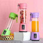 Portable USB Rechargeable Mini Blender – Fresh & Healthy Anytime, Anywhere!