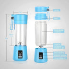 Portable USB Rechargeable Mini Blender – Fresh & Healthy Anytime, Anywhere!