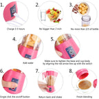 Portable USB Rechargeable Mini Blender – Fresh & Healthy Anytime, Anywhere!