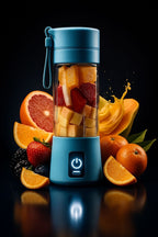 Portable USB Rechargeable Mini Blender – Fresh & Healthy Anytime, Anywhere!
