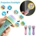 KIDS SLIDE PROJECTOR FLASHLIGHT PROJECTION LIGHT